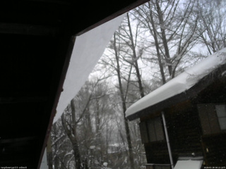 長野県菅平高原 ゆたか山荘 北側 2026/01/28 08:15