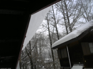 長野県菅平高原 ゆたか山荘 北側 2026/01/28 08:45