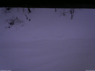 長野県菅平高原 ゆたか山荘 南側 2026/01/28 06:30