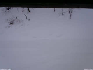 長野県菅平高原 ゆたか山荘 南側 2026/01/28 07:15