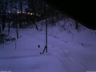 長野県菅平高原 ゆたか山荘 東側(坂下) 2026/01/28 06:30