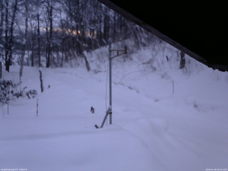 長野県菅平高原 ゆたか山荘 東側(坂下) 2026/01/28 06:45