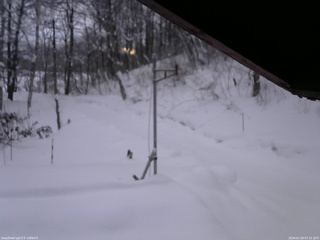 長野県菅平高原 ゆたか山荘 東側(坂下) 2026/01/28 07:15