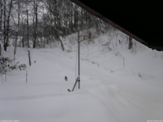 長野県菅平高原 ゆたか山荘 東側(坂下) 2026/01/28 08:15