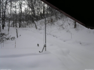 長野県菅平高原 ゆたか山荘 東側(坂下) 2026/01/28 08:45