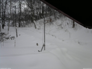 長野県菅平高原 ゆたか山荘 東側(坂下) 2026/01/28 09:00