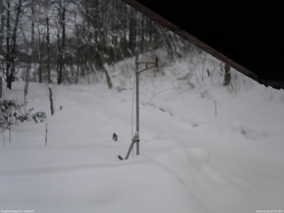 長野県菅平高原 ゆたか山荘 東側(坂下) 2026/01/28 09:15