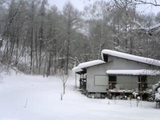 長野県菅平高原 ゆたか山荘 西側(坂上) 2026/01/28 09:30