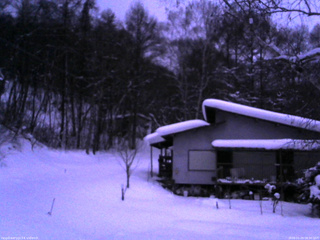 長野県菅平高原 ゆたか山荘 西側(坂上) 2026/01/29 06:30