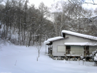 長野県菅平高原 ゆたか山荘 西側(坂上) 2026/01/29 08:00