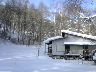 長野県菅平高原 ゆたか山荘 西側(坂上) 2026/01/29 09:00