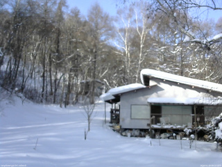 長野県菅平高原 ゆたか山荘 西側(坂上) 2026/01/29 09:15