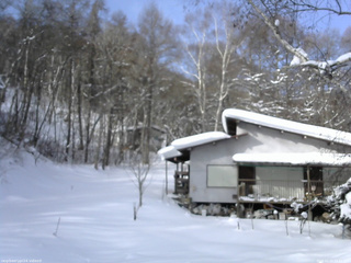 長野県菅平高原 ゆたか山荘 西側(坂上) 2026/01/29 09:45