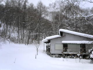 長野県菅平高原 ゆたか山荘 西側(坂上) 2026/01/29 13:30