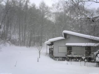 長野県菅平高原 ゆたか山荘 西側(坂上) 2026/01/29 14:45