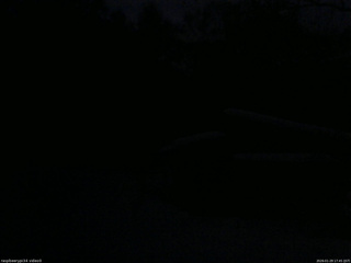 長野県菅平高原 ゆたか山荘 西側(坂上) 2026/01/29 17:45