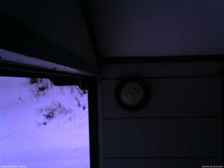 長野県菅平高原 ゆたか山荘 温度計 2026/01/29 06:30