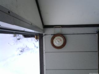 長野県菅平高原 ゆたか山荘 温度計 2026/01/29 08:45