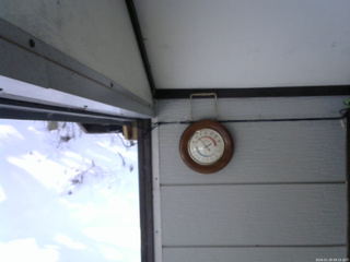 長野県菅平高原 ゆたか山荘 温度計 2026/01/29 09:15