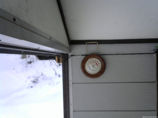 長野県菅平高原 ゆたか山荘 温度計 2026/01/29 09:30