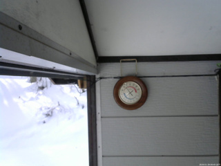 長野県菅平高原 ゆたか山荘 温度計 2026/01/29 09:45