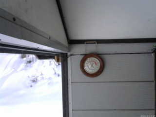 長野県菅平高原 ゆたか山荘 温度計 2026/01/29 11:30