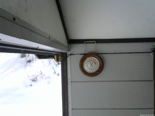 長野県菅平高原 ゆたか山荘 温度計 2026/01/29 12:15