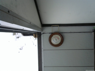 長野県菅平高原 ゆたか山荘 温度計 2026/01/29 15:45