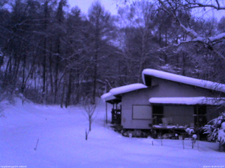 長野県菅平高原 ゆたか山荘 西側(坂上) 2026/01/30 06:30