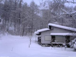 長野県菅平高原 ゆたか山荘 西側(坂上) 2026/01/30 07:00