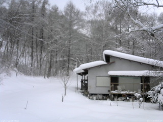 長野県菅平高原 ゆたか山荘 西側(坂上) 2026/01/30 09:00