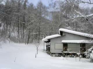 長野県菅平高原 ゆたか山荘 西側(坂上) 2026/01/30 09:45