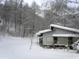 長野県菅平高原 ゆたか山荘 西側(坂上) 2026/01/30 10:00