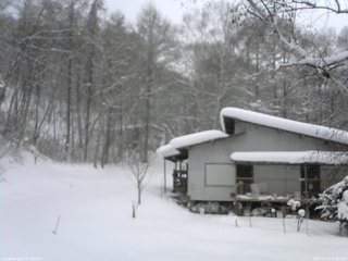 長野県菅平高原 ゆたか山荘 西側(坂上) 2026/01/30 11:30