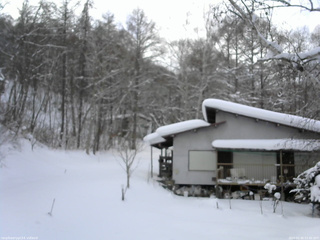 長野県菅平高原 ゆたか山荘 西側(坂上) 2026/01/30 13:30