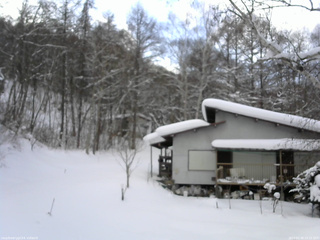 長野県菅平高原 ゆたか山荘 西側(坂上) 2026/01/30 15:15