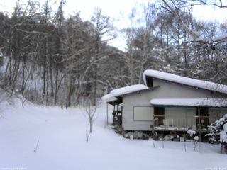 長野県菅平高原 ゆたか山荘 西側(坂上) 2026/01/30 15:30