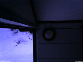 長野県菅平高原 ゆたか山荘 温度計 2026/01/30 06:30