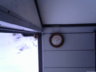 長野県菅平高原 ゆたか山荘 温度計 2026/01/30 06:45