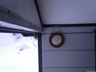 長野県菅平高原 ゆたか山荘 温度計 2026/01/30 07:00