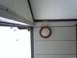 長野県菅平高原 ゆたか山荘 温度計 2026/01/30 07:30