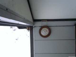 長野県菅平高原 ゆたか山荘 温度計 2026/01/30 09:00