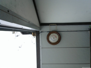 長野県菅平高原 ゆたか山荘 温度計 2026/01/30 10:45