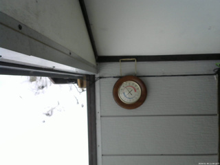 長野県菅平高原 ゆたか山荘 温度計 2026/01/30 11:00