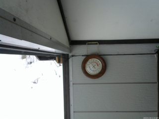 長野県菅平高原 ゆたか山荘 温度計 2026/01/30 11:15