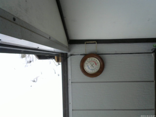 長野県菅平高原 ゆたか山荘 温度計 2026/01/30 11:30