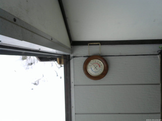 長野県菅平高原 ゆたか山荘 温度計 2026/01/30 12:00