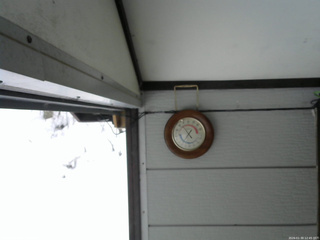 長野県菅平高原 ゆたか山荘 温度計 2026/01/30 12:45