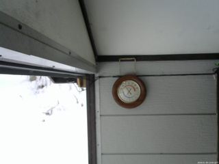 長野県菅平高原 ゆたか山荘 温度計 2026/01/30 13:45