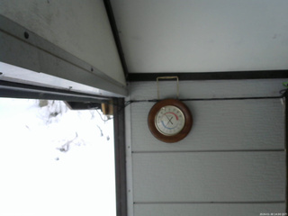 長野県菅平高原 ゆたか山荘 温度計 2026/01/30 14:00